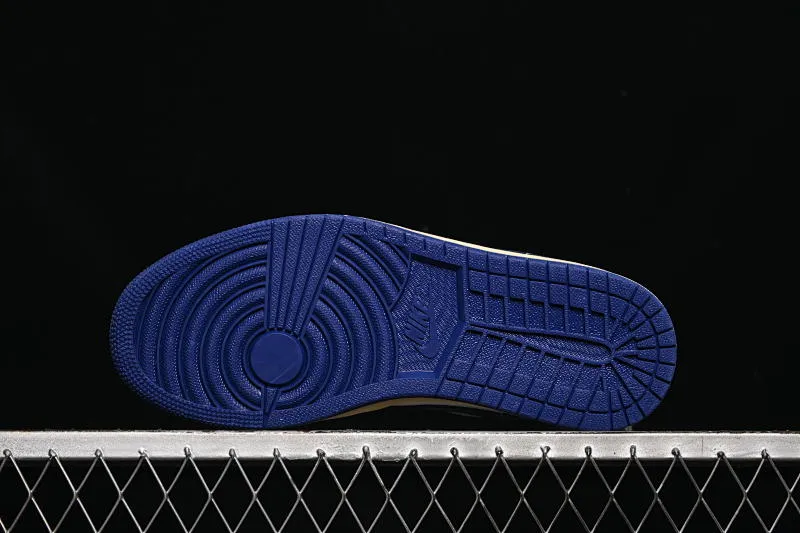 All categories Air Jordan Jordan series basketball shoes Air Jordan 1 Low Air Jordan 1 Low AJ1 Joe 1 blue and green color matching low-top cultural casual sneakers 553558-147